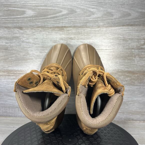 Sperry Women’s Top-Sider Salt Water Waterproof Rubber Leather Duck Boots Size 7 - Picture 6 of 9